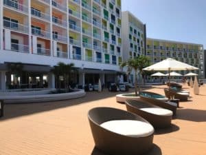 Área comum do resort em Varadero