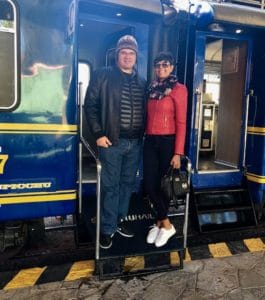 Trem para Machu Picchu