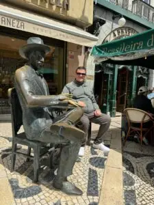 Café a Brasileira em Lisboa
