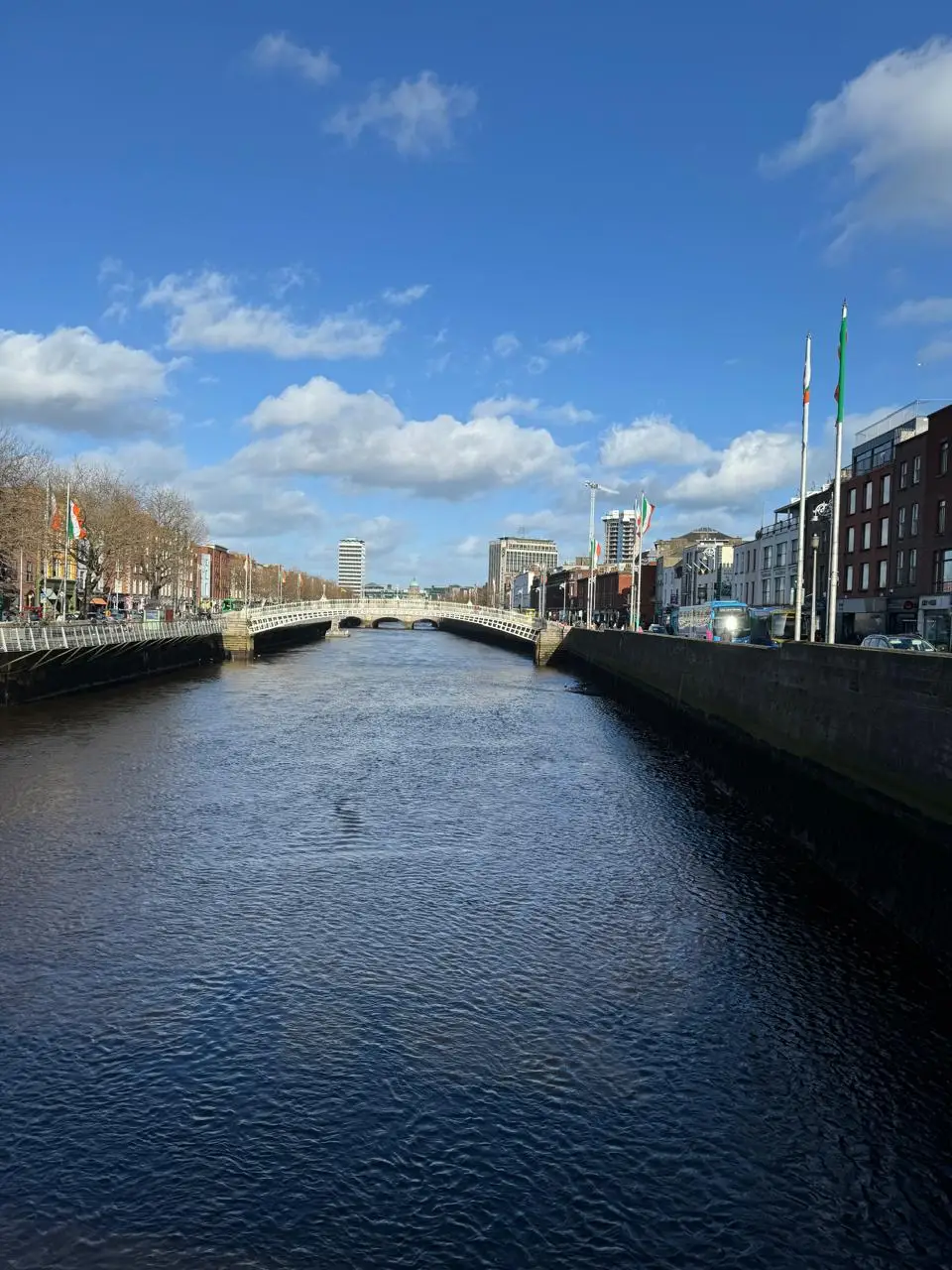 Rio Liffey em Dublin