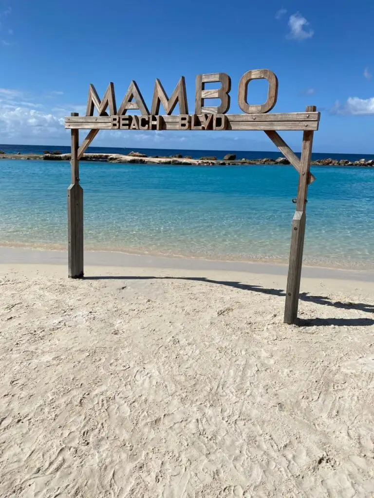 Mambo Beach em Curaçao