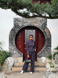Pelas ruas de Xangai, na China